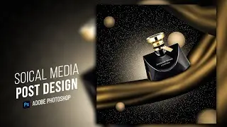 How to Make Perfume Social Media Post Design | Adobe Photoshop | Creative Graphic.