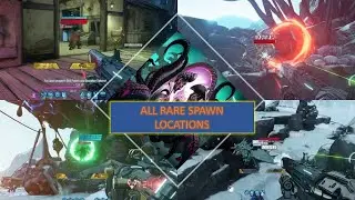 Borderland 3: All 4 Rare Spawn Locations - Guns, Love and Tentacles