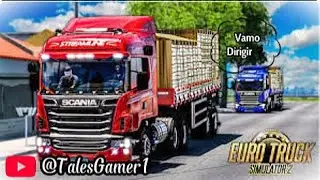 🔴EURO TRUCK SIMULATOR 2!!!🔴COMBOIO ABERTO!! BORA DIRIGIR😎 🤙