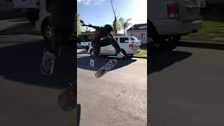 FS HEEL FLIP | L.A. #skateboarding