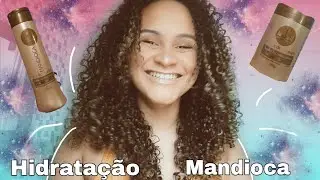 Hidratação Cabelo Cacheado - Haskell Mandioca