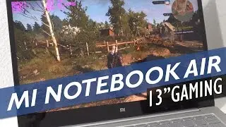 Mi Notebook Air Gaming Review  - GTA V And Witcher 3