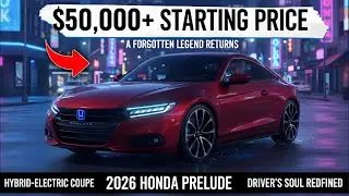 2026 New Honda Prelude Reborn (USA) &ndash; A Forgotten Legend Returns