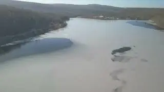 across lake scranton