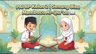 📖 PAI BP Kelas 2 Bab 6 | Senang Bisa Membaca Al-Qur’an 🌙 | QS. al-Falaq, QS. al-Kausar, Mad, Gunnah