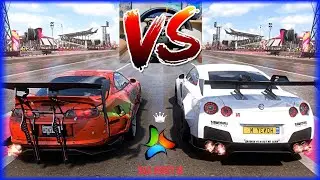 🔥 Toyota Supra RZ vs Nissan GT-R R35 | Forza Horizon 5 Ultimate Speed & Drag Battle! 🚀