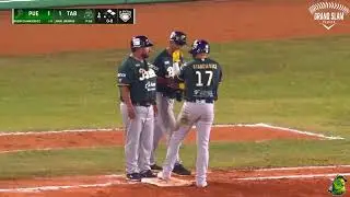 Sencillo de Drew Stankiewicz produce a Raudy Read | Pericos VS Olmecas | Juego 1 | LMB 2024