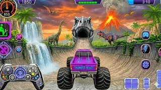 Monster Truck Mega Ramp Impossible Driver - 4x4 Ultimate Car Stunts GT Racing -Android GamePlay 2025