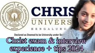 Christ entrance exam & interview | experience + tips | BBA strategy and analytics | Selected 💕