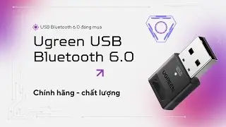 USB Bluetooth 6.0 Ugreen &ndash; Cắm L&agrave; D&ugrave;ng, Kết nối đa thiết bị giải quyết được vấn đề Micro tai nghe