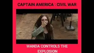 Captain America: civil war_ Wanda Controls the explosion but accidentally blows the building