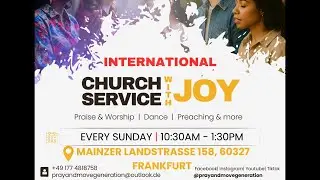 SUNDAY CHURCH SERVICE: - REV. PASTOR MOISE TCHOUATEU