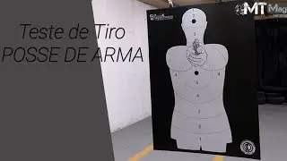 Teste de tiro para posse de ARMAS (PF/SINARM)