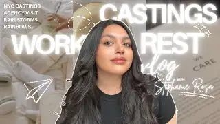 Castings in NYC I Model&rsquo;s Journey I Agency Visit I Digitals