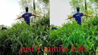 Just 1 minute photo Edit Photoshop cc---Achieve it Home