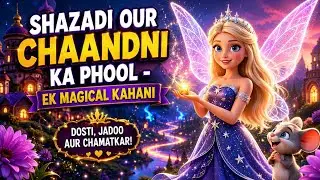 &ldquo;Shazadi Aur Chaandni Ka Phool | Magic Fairy Story | Disney cartoon Kahani | @storyGlow-c3f