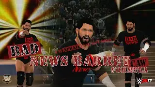 WWE 2K17 - BAD NEWS BARRETT CAW FORMULA - PS3/XBOX360