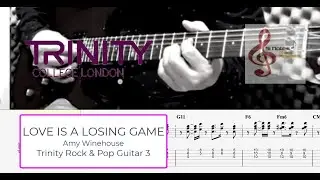 Love Is A Losing Game - Amy Winehouse | Trinity Rock & Pop Guitar Grade 3