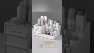 Best Makeup Organizer 2025 | White Drawer Storage Box for Skincare & Cosmetics