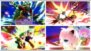 SSBU: Blue Screen of DOOM Moves (Special Zoom)