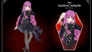 Blazing Jewel Twisted Wonderland | Rosalline Full design &bull; Fan Art, OC