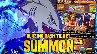 GOLDS EVERYWHERE! Blazing Bash Ticket Summons | Naruto Ultimate Ninja Blazing