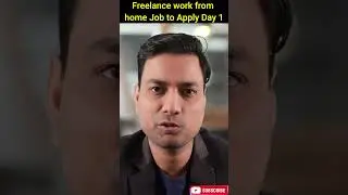 Freelance work from home Job to Apply Day 1 | Accounting Hub India💹💰