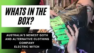Whats in the box? Electric Witch Clothing, Australia's newest clothing brand