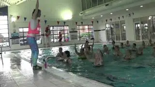 aqua zumba® 'its a raining men' by geri halliwell