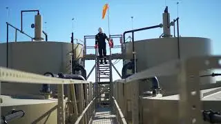 A Close Up Look at a Working Salt Water Disposal Site