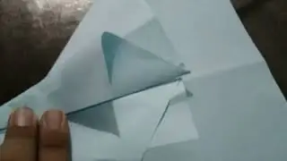 how to fold a f-15 fighter jet with back wings and afterburner