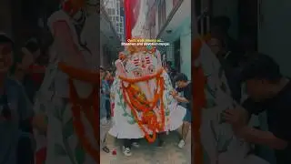 IndraJatra (Day 1) - Nepal #indrajatra #kathmandu #demigods #lakhey #bhairav