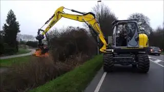 Wacker Neuson 9503-2 mit Berti RA/SB95 Mulcher