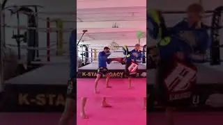 Advanced Muay Thai Combo Pad Work.
