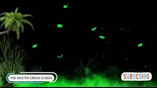 Falling Green Leaf Amazing Beautifull Video Background || Free Download In HD Quality And Use