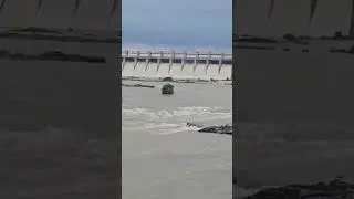 Tungabadra dam Additional 7 gates opened | Hospet | tbdam