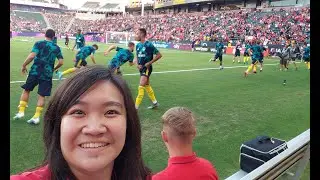 Flashback to Arsenal 2 vs 1 FC Bayern at the 2019 ICC | SIDELINE EXPERIENCE BEHIND EMILE SMITH ROWE!
