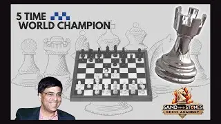 Vishwanathan Anand vs Joel Lautier | Scandinavian Defense Masterpiece #chess #erode #tamilchess