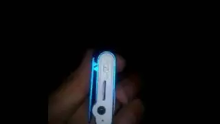 Compact LCD MP3 Music Player with Back Clip blue