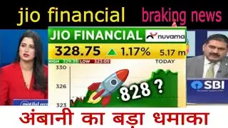 Jio finance share latest news today // Jio finance share latest news 