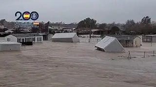 Sturm Leonardo bringt Andalusien mit Überschwemmungen und Evakuierungen ins Chaos