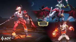 AOV NEW SKIN CODEX XENIEL PREYTA, MGANGA, MURAD | VALOR PASS 2023 - Arena of Valor