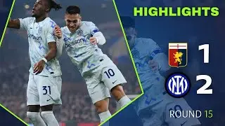 Genoa vs Inter | 1-2 | Highlights | Serie A 2025-26 | genoa inter