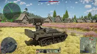 War Thunder: GER Realistic with Ozelot (BR 9.7)