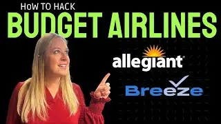 How to Travel Hack Budget Airlines like Allegiant or Breeze #travelhacking 