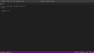 Learn Python (Part 1)