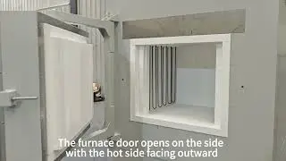 High Temperature Chamber Muffle Furnace for Ceramic Sintering up to 1800 degree C