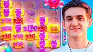 ЗАКУПИЛИ БОНУСОВ НА 16 МИЛЛИОНОВ / ПОЙМАЛИ ЗАНОС В SUGAR RUSH / ЭВЕЛОН ИГРАЕТ В КАЗИНО