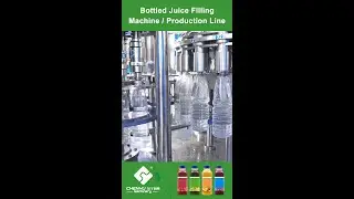Bottled Juice Filling Machine, Orange Juice / Mango Juice / Blueberry Juice Production Line - Chenyu