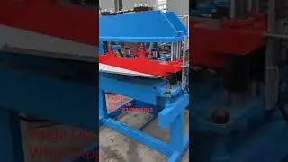 Ridge cap bender making machine of  Ridge Cap